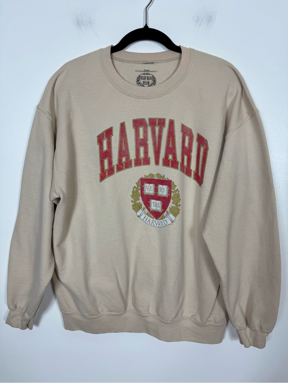Harvard University Collegiate Pullover Sweatshirt  Large